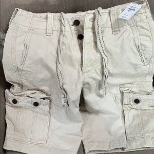 Ambercrombie and Fitch Khaki Shorts